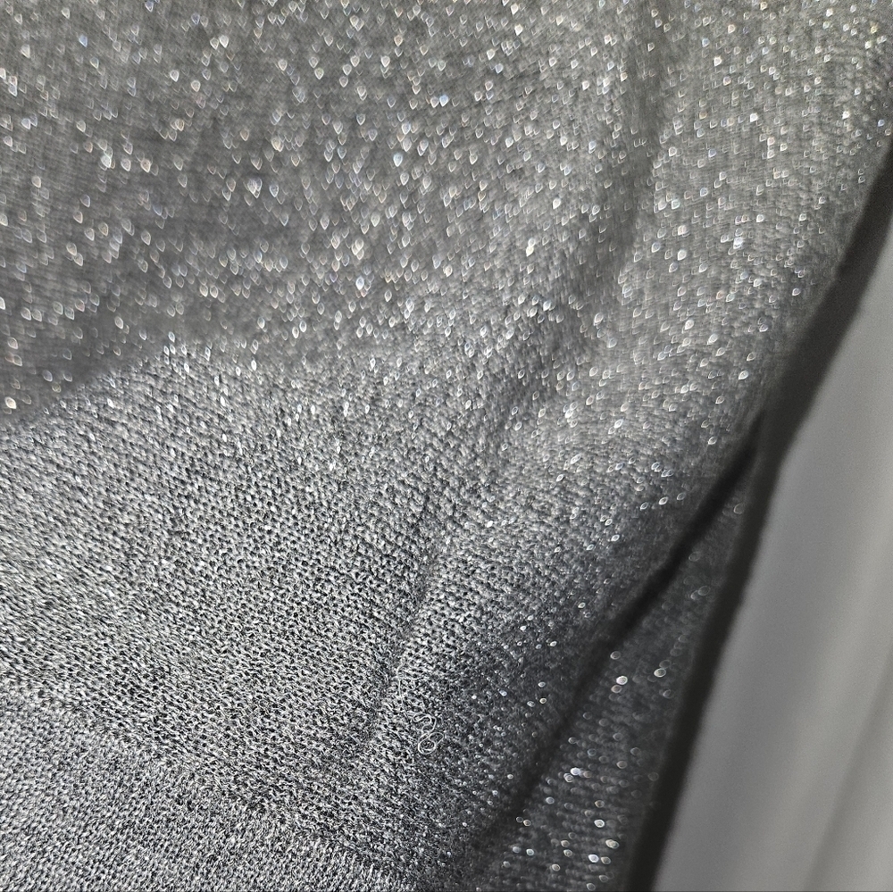 Joseph A Metallic Lasercut Detail Blouse! — image 2 of 6